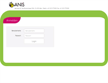 Tablet Screenshot of anibase.anis.ch