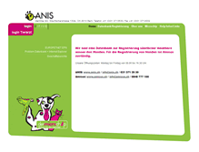 Tablet Screenshot of anis.ch